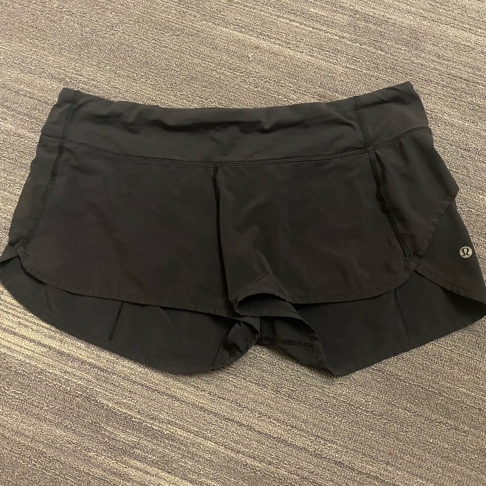 Lululemon speed up mid rise lined shorts
